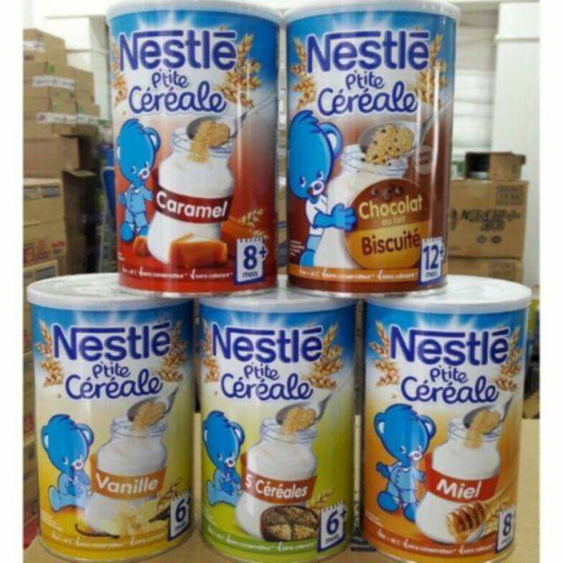 Bột pha sữa Nestle Pháp nhiều vị