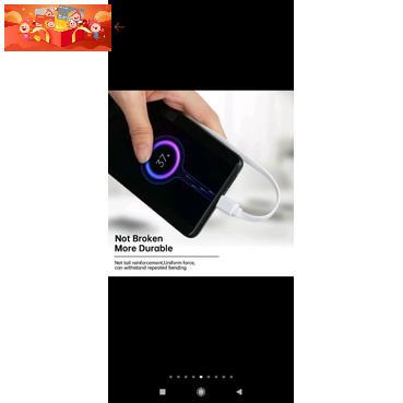Cáp Sạc Kuulaa Cho Xiaomi Redmi 7 Giắc Cắm Micro Usb Dài 30cm