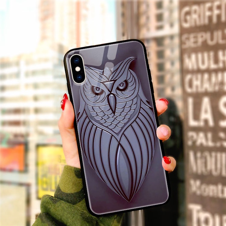 Ốp Dép Iphone Hình Animals Đẹp Lung Linh CASEPARK Cho Iphone 11/11Pro/11ProMax/X/Xr/Xs/XsMax/7/8Plus/Se