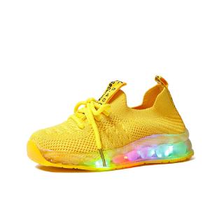 Giày Thể Thao Đế Mềm Có Đèn LED Dành Cho Bé