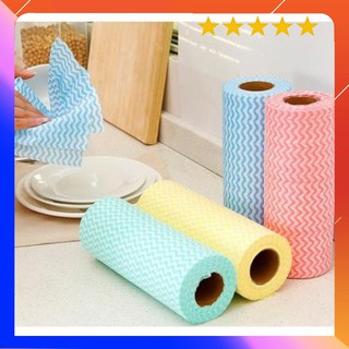 Cuộn giấy lau đa năng bằng vải không dệt cao cấp