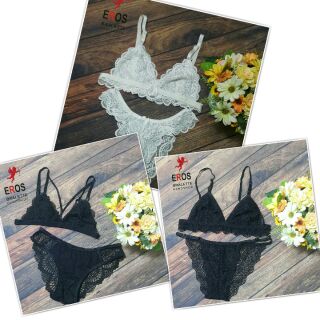 Combo 3 set áo bralette ren mịn đẹp