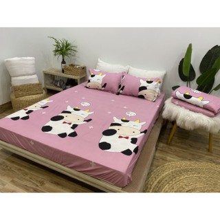 Ga gối micky tím đậm 1m6,được chọn thêm mẫu