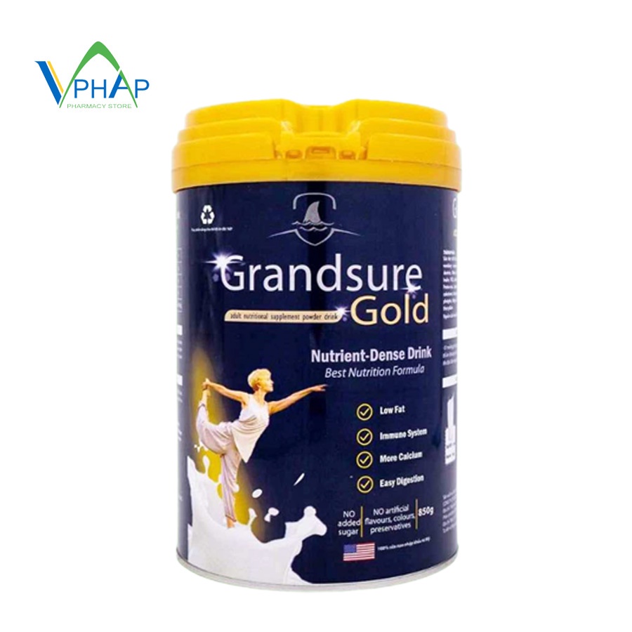 Sữa non xương khớp Grandsure hỗ trợ phòng ngừa và điều trị bệnh xương khớp 850gram