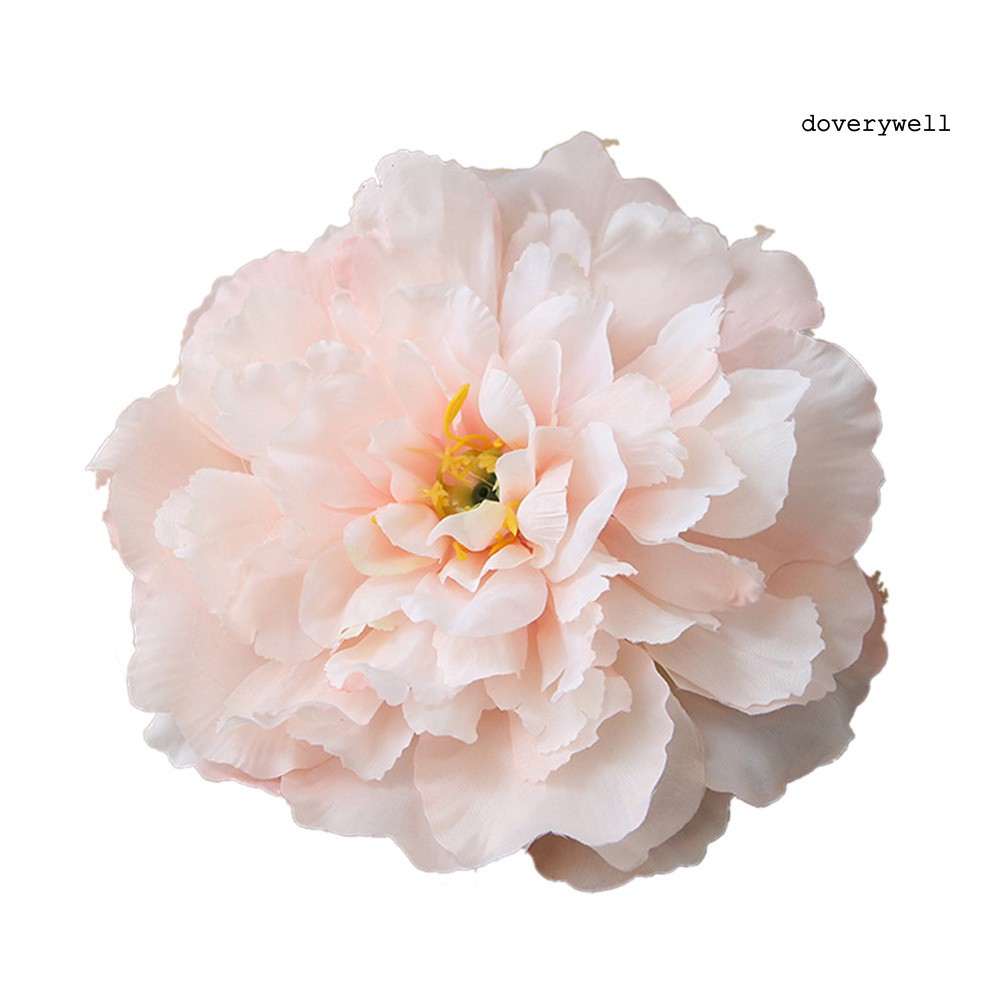 1 Bông Hoa Mẫu Đơn Nhân Tạo 16cm Trang Trí Tiệc Cưới