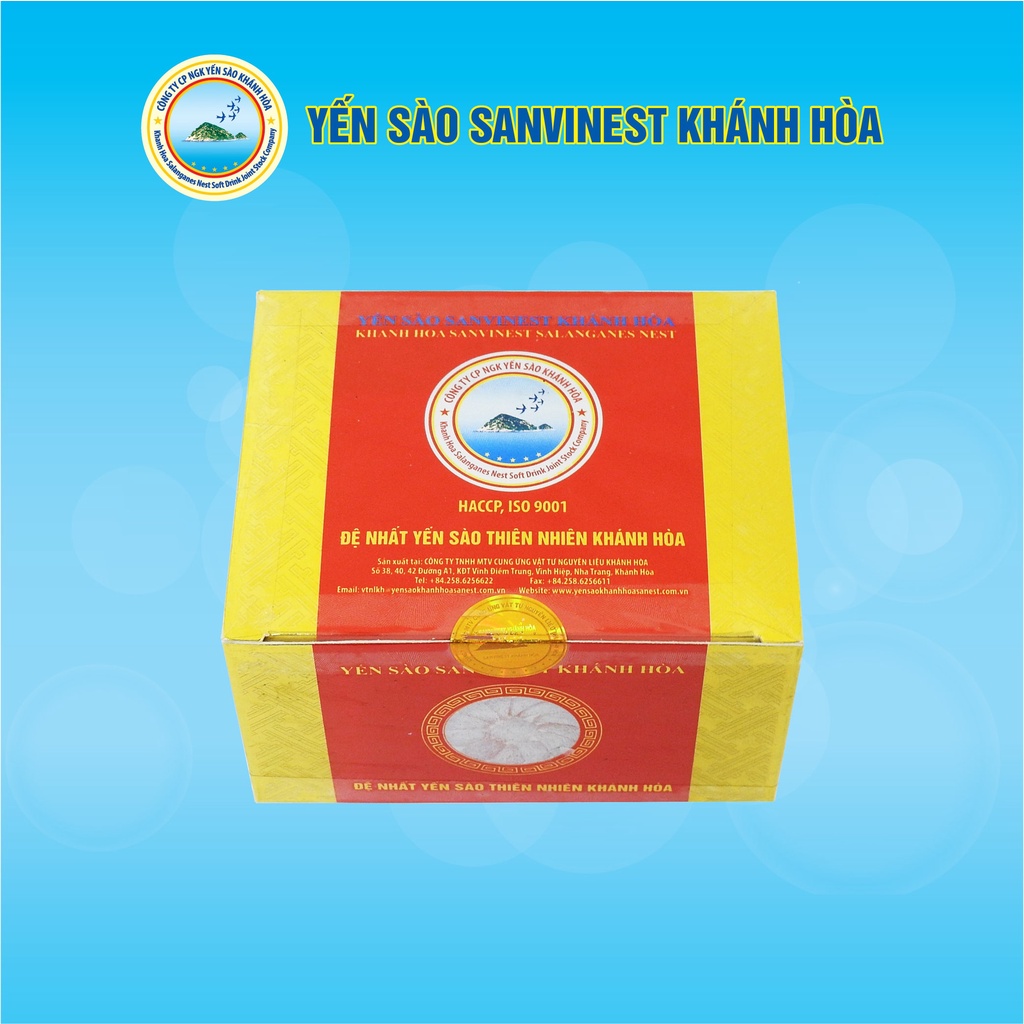 Yến sào Sanvinest Khánh Hòa chính hiệu tinh chế hộp 3g - V503