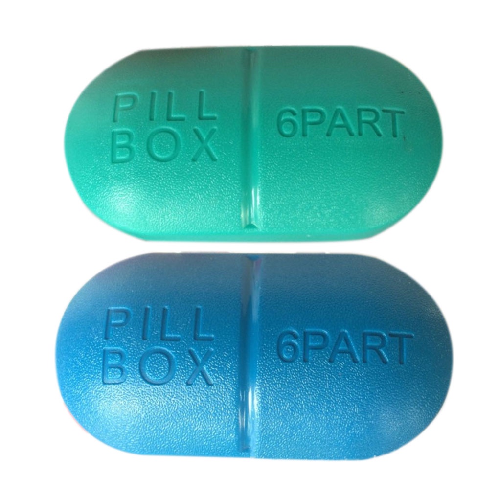 Compartment Travel Pill Box Organizer Tablet Storage Dispenser Container Holder Pill Case Box