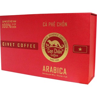Cà Phê Chồn Arabica 100g Hộp Cao Cấp - Huca Food