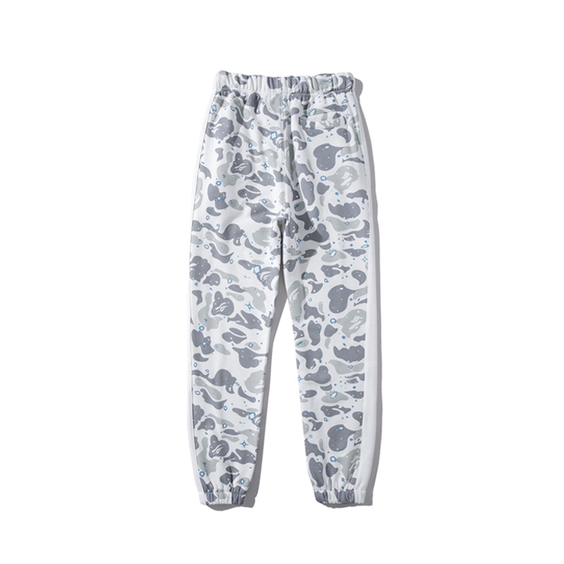 Bape Thời Trang In Quần Cotton Unisex