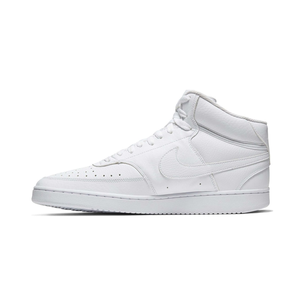- Giày Nike Court Vision Mid White CD5466 100 - Hàng chính hãng - Voss Authentic