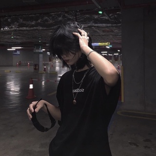 Áo Thun Tay Lỡ TABI Dáng Rộng Cotton Mịn Unisex - Áo Tee Basic Sadboiz Icon Mặt Buồn