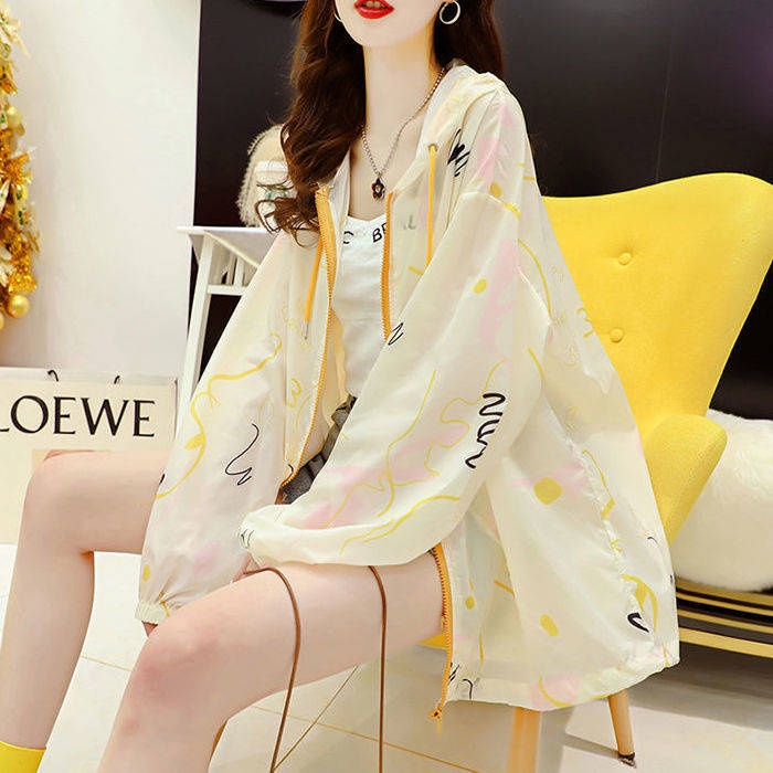 Áo khoác sinh viên dáng rộng phong cách Hàn Quốc mẫu mới dài tay mùa hè