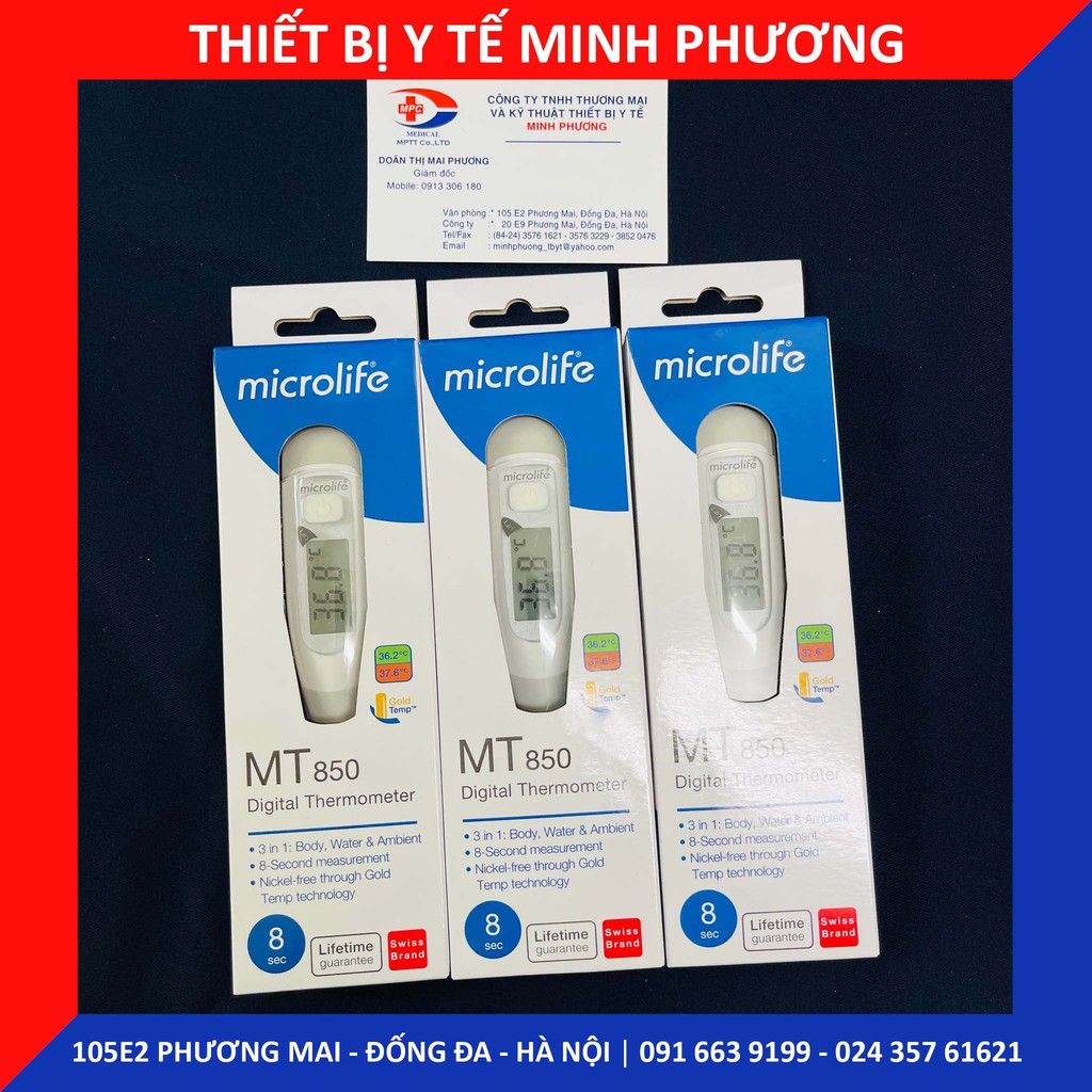 Nhiệt kế kẹp nách điện tử MICROLIFE MT850