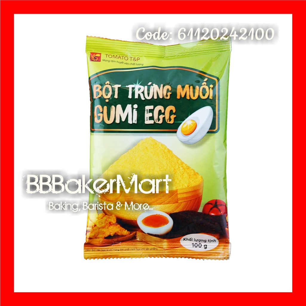 Bột trứng muối GUMI EGG TORNADO - Gói 100gr