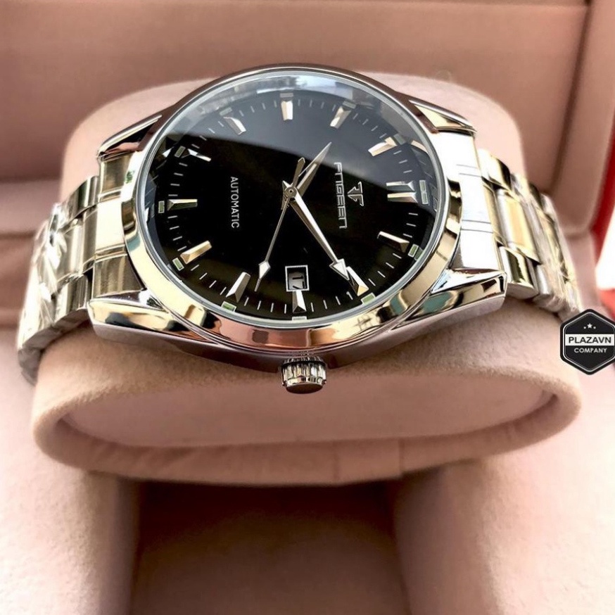 Đồng hồ cơ nam automatic Fngeen Đồng hồ cơ tự động dây thép không gỉ chính hãng - Mã 6612
