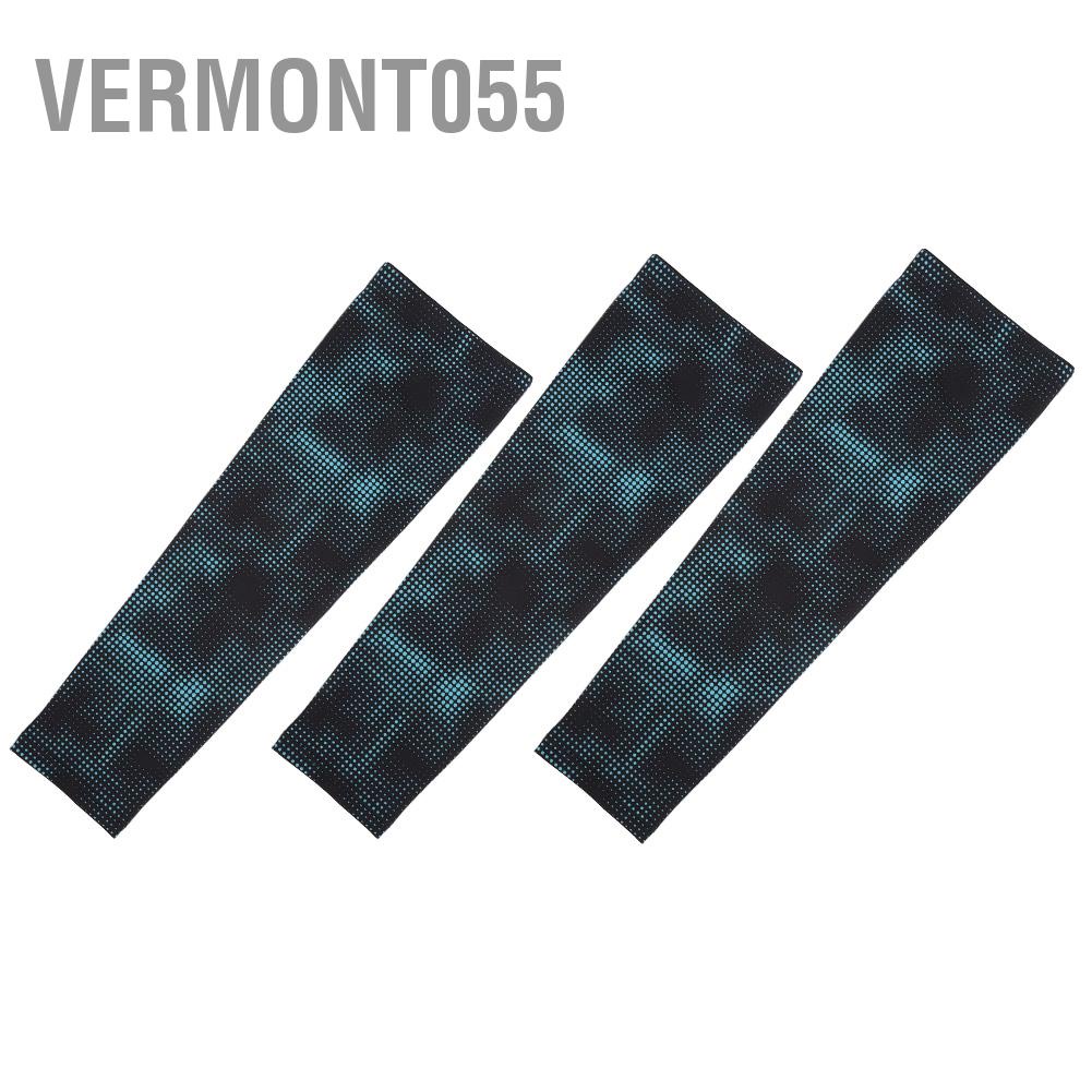 Vermont055 Sun Protection Cooling Arm Sleeves Lengthen Breathable Cover Shield for Outdoor Cycling Fitness Protective Equipment