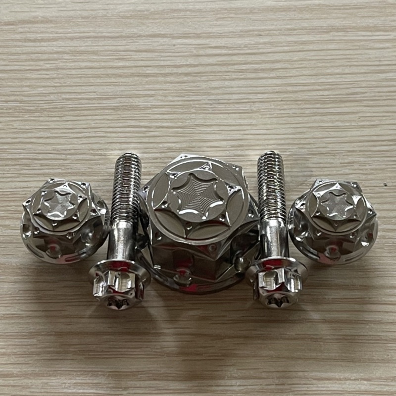 Ốc Chảng Ba Xe SATRIA/RAIDER FI / Sonic ,Inox Salaya Chuẩn Đẹp