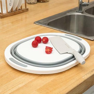 Thớt Kèm Chậu Rổ Gấp Gọn Đa Năng