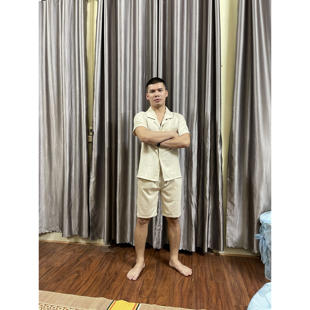 sơ mi nam cổ vest chất liệu vải tằm mặc thoáng mát ( nhập mã PRAH10 giảm giá tối đa 30% cho đơn tối thiểu 500k ) | BigBuy360 - bigbuy360.vn