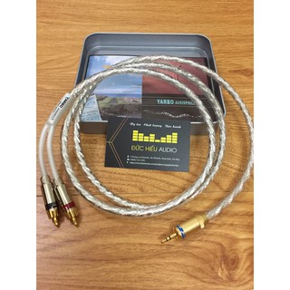 Dây 3.5 to RCA mạ bạc chính hãng Yarbo của Đức dài 3.0m