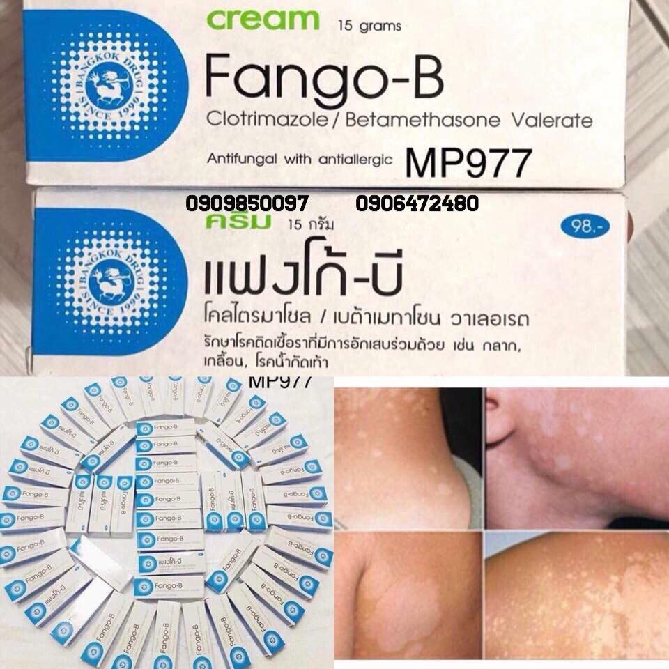 Kem bôi lang ben, nấm ngứa Fango-B CREAM Thái Lan