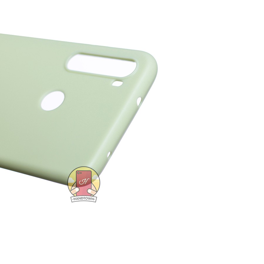 Ốp Lưng Silicone Xiaomi Redmi Note 8 TPU Dẻo Màu Xanh Matcha