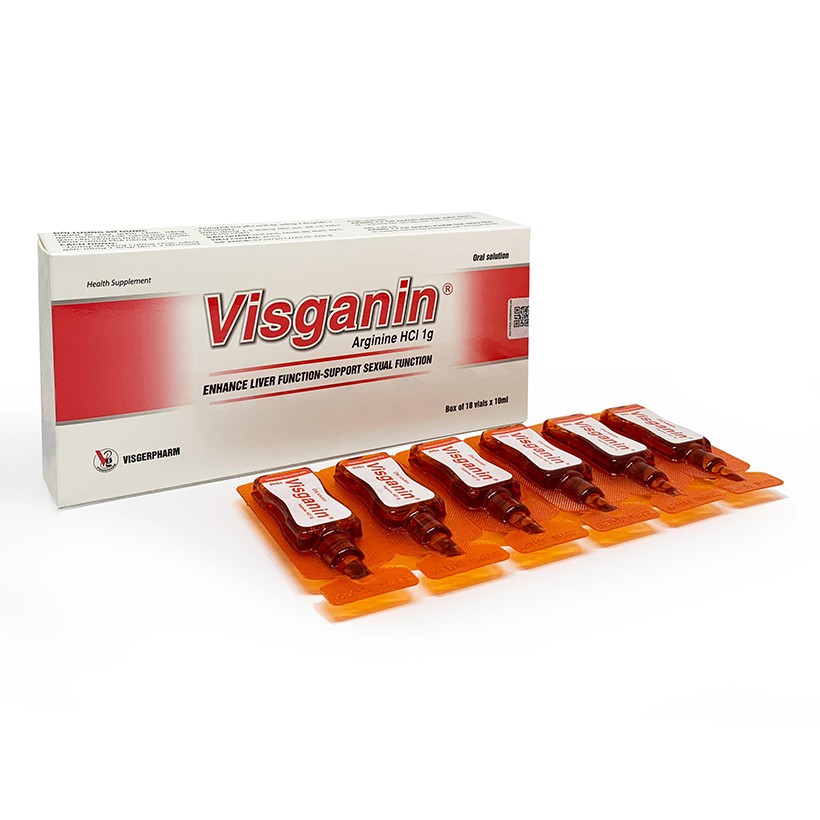 Thực Phẩm Bảo Vệ Sức Khỏe Siro Bổ Gan Visganin V006 (18 Ống x 10ml) |  Shopee Việt Nam