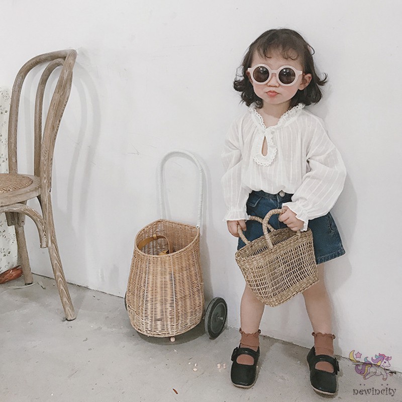 Kính mát trẻ em phong cách thời trang retro