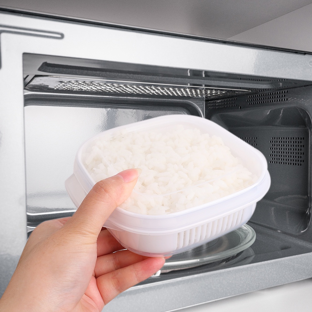 Hộp Đựng Cơm Trưa / Thức Ăn Trưa Có Thể Hâm Nóng Trong Lò Vi Sóng