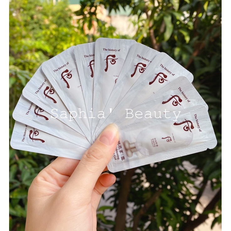 Mặt nạ kỳ da chết Whoo dạng gói sample