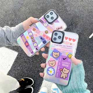 Ốp iPhone Gấu Hologram iPhone 7Plus/8Plus/X/Xs Max/11/11 Pro Max - ốp iphone