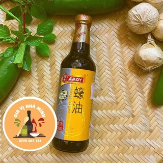 Dầu hào amoy ( amoy oyster sauce - chai 555gr