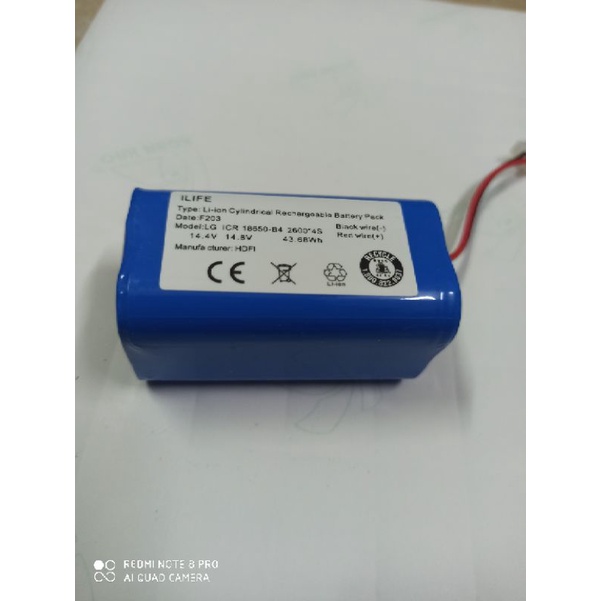 Pin robot hút bụi Eufy: G10 Hybrid - G20 - G20 Hybrid - G30 - G30 Hybrid - G30 Edge - G30 Verge