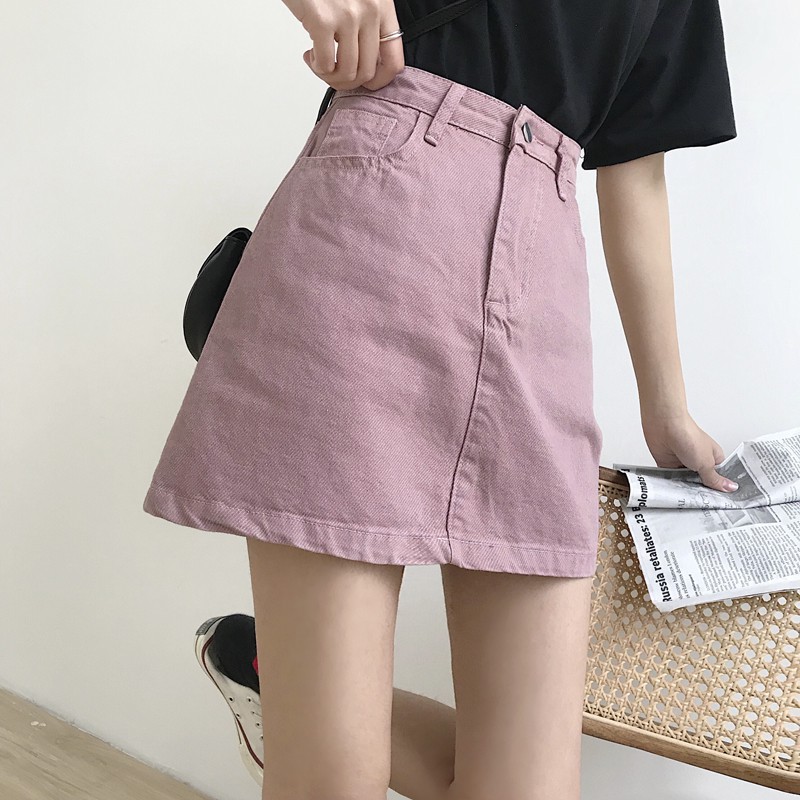 CHÂN VÁY CHỮ A CHẤT VẢI DẦY DẶN CỰC DỄ PHỐI ĐỒ - Nudist Skirt | BigBuy360 - bigbuy360.vn