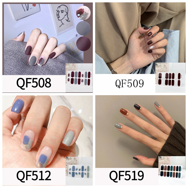 Miếng Dán Trang Trí Móng Tay 3D Chống Nước
