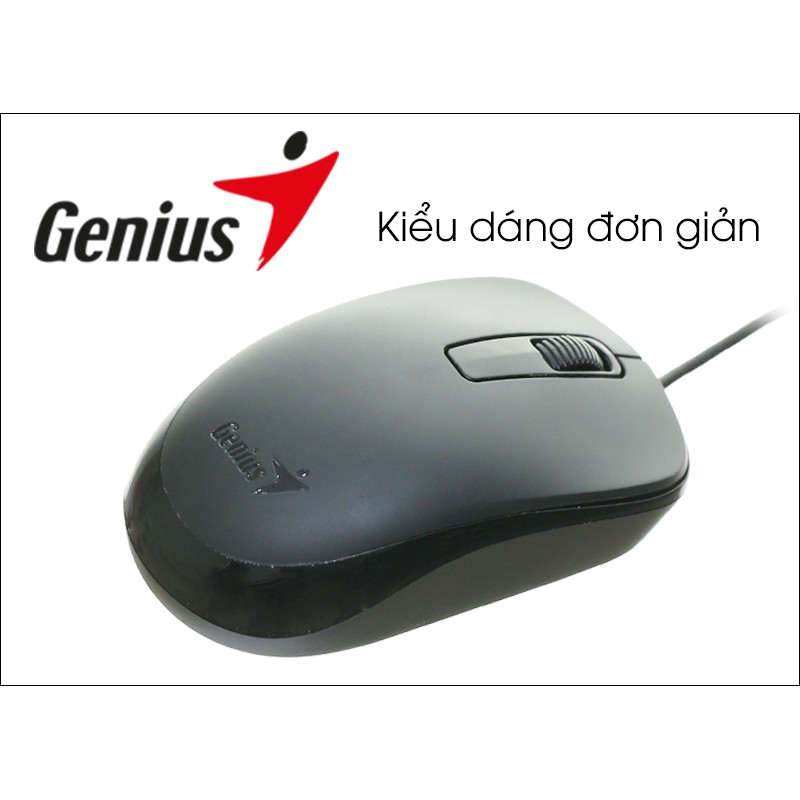 CHUỘT MÁY TÍNH CÓ DÂY GENIUS DX-120 ĐEN