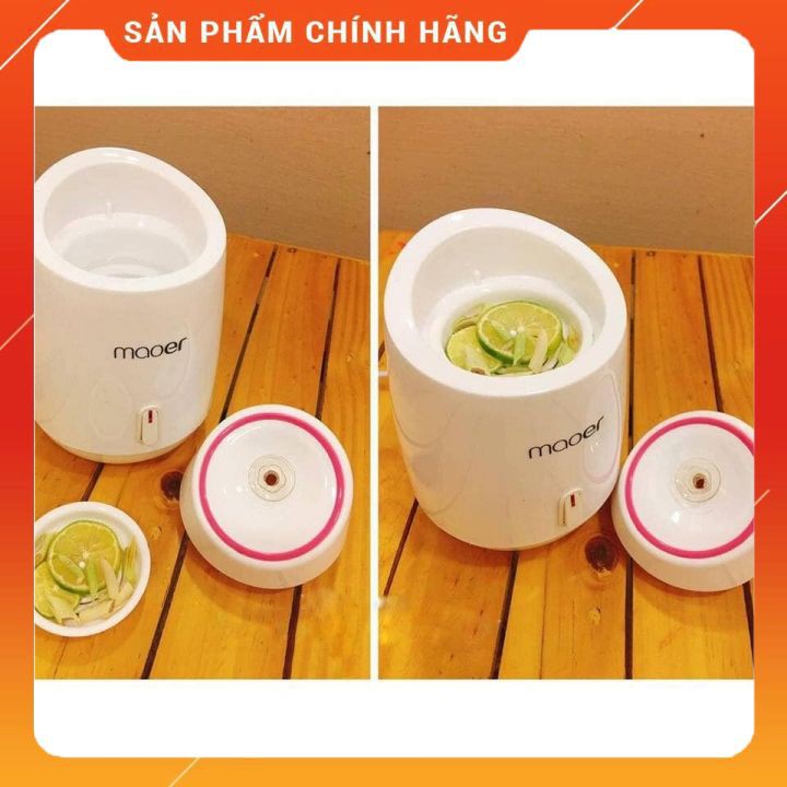 MÁY XÔNG DA MẶT THẢO DƯỢC,HOA QUẢ TƯƠI TỰ ĐỘNG 2 IN 1 MAOER