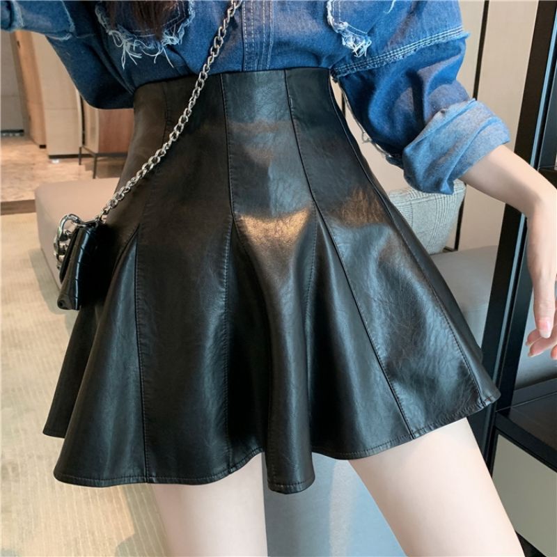 CHÂN VÁY DA LUDA FORM CHUẨN XINH