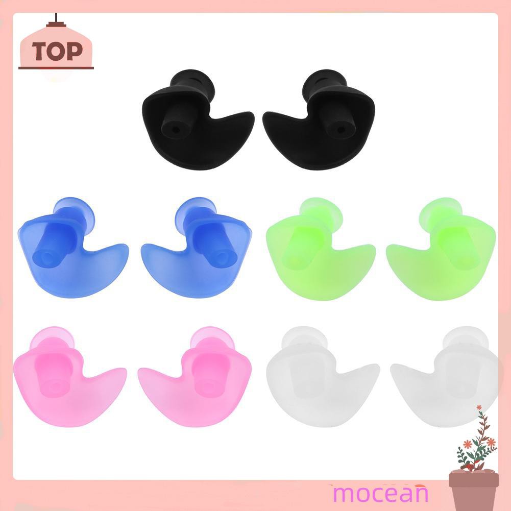 Flower Shape Waterproof Soft Silicone Earplugs for Summer Swimming Diving