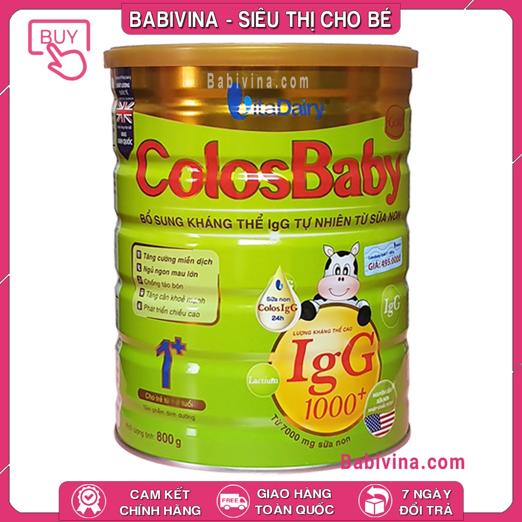 Sữa Non Colosbaby Số 1 800g