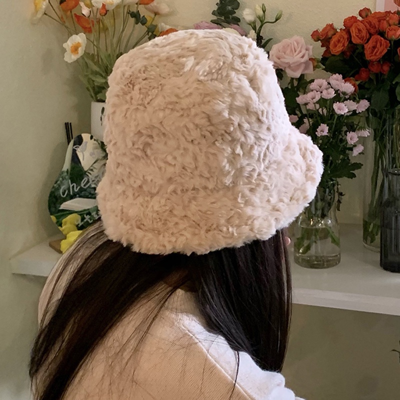 Mũ tai bèo vải bông dày giữ ấm mùa đông phong cách Hàn Quốc dễ thương cho nữ