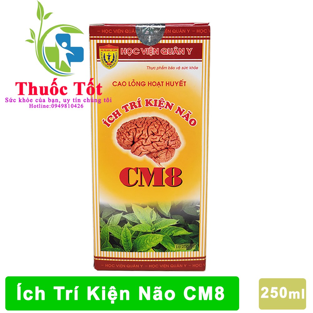 Ích Trí Kiện Não CM8 Học Viện Quân Y