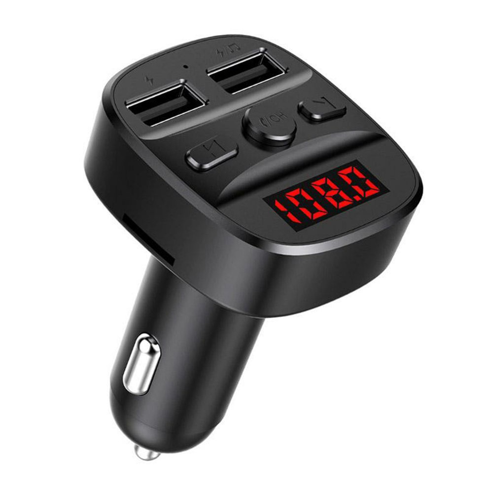 T60 Universal Car Charger FM Transmitter Wireless 5.0 Car Audio MP3 Player