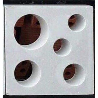 khuôn gạch bông gió 5 lỗ 20cmx20cm