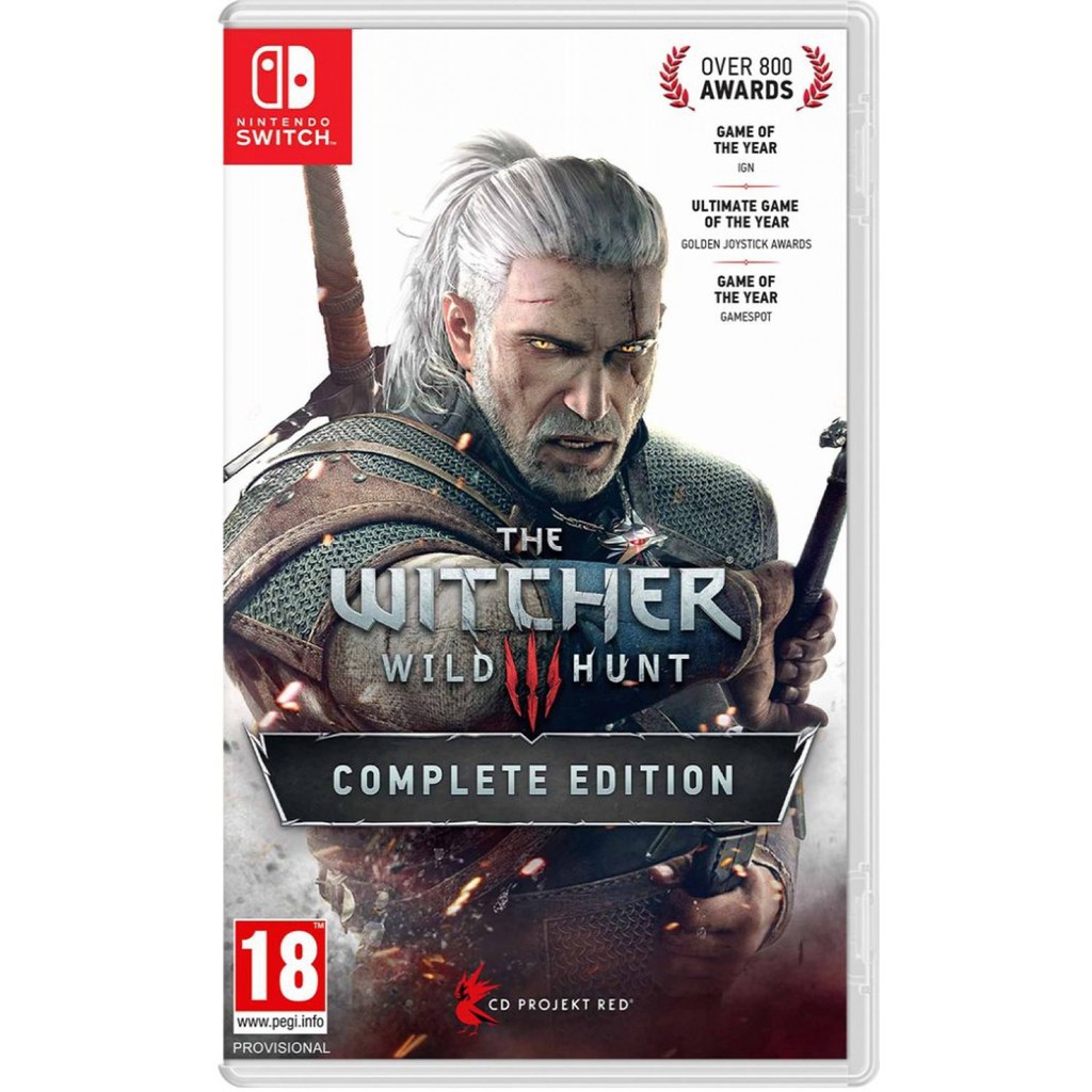  Game the witcher wild 3 hunt complete edition cho máy Nintendo Switch