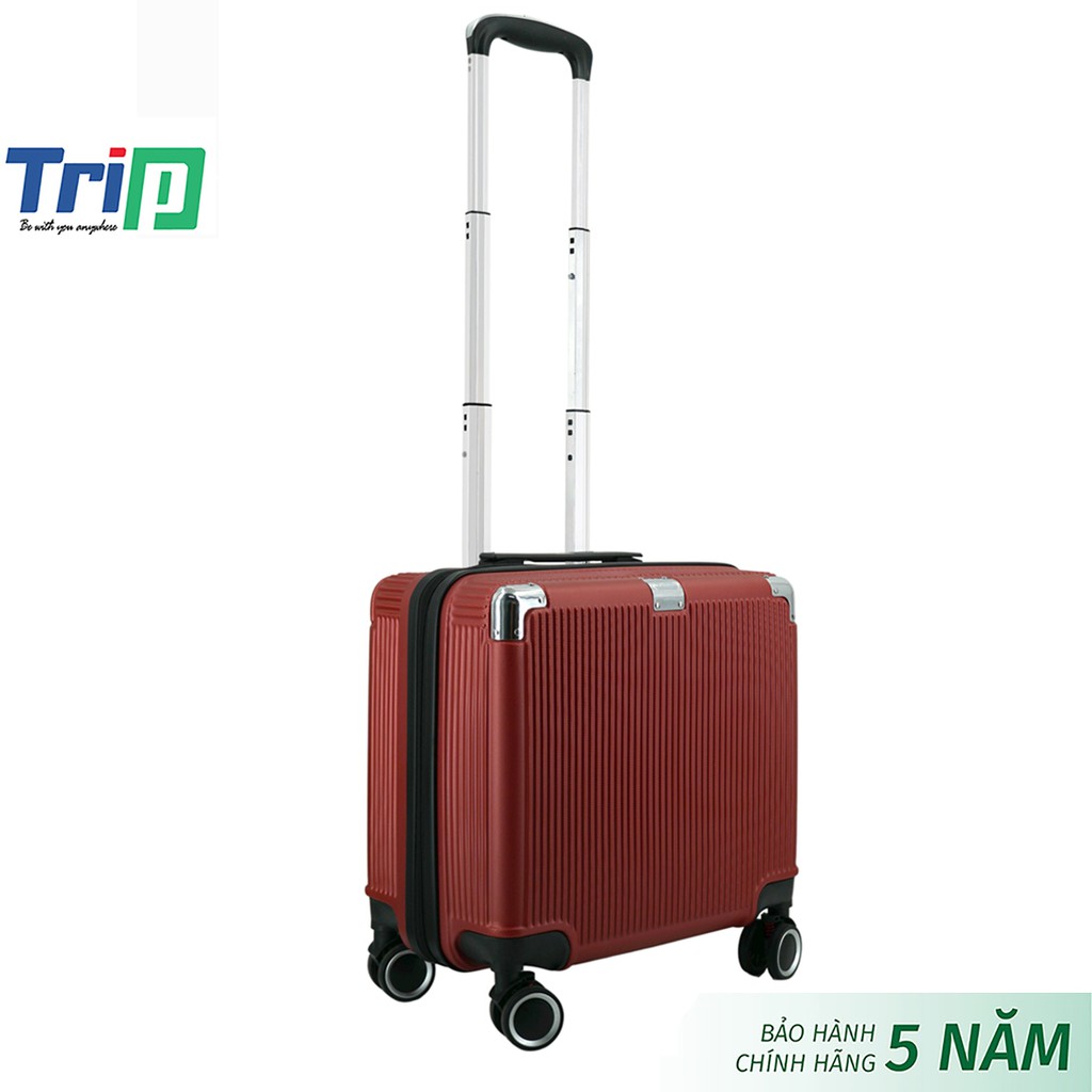 [Mã LT50 giảm 50k đơn 250k] Vali nhựa TRIP Lux88 size 16inch xách tay lên cabin máy bay bảo hành 5 năm chính hãng