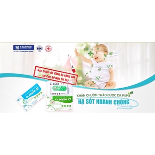 Khăn lau hạ sốt drpapie