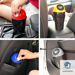 Thùng đựng rác mini trên xe hơi