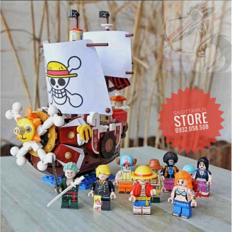 Lego 6299 Lắp Ráp Tàu Hải Tặc Thousand Sunny - One Piece