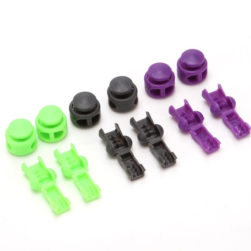 1 Cặp Dây Giày Khóa Tròn Nhiều Màu Sắc